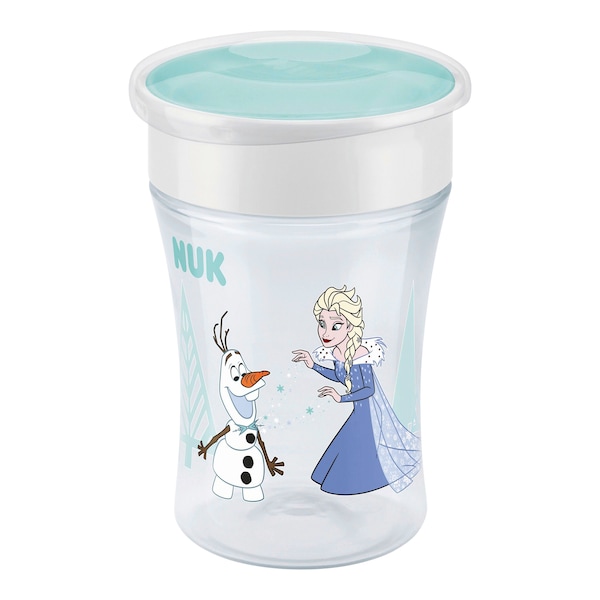 babywalz NUK - DISNEY BABYTrinklernbecher Magic Cup 230 ml türkis