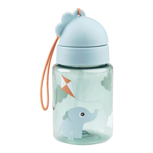 babywalz Done by Deer3tlg. Set Lunch & Snackbox mit Strohhalmflasche Playground blau Kostenloser Versand international