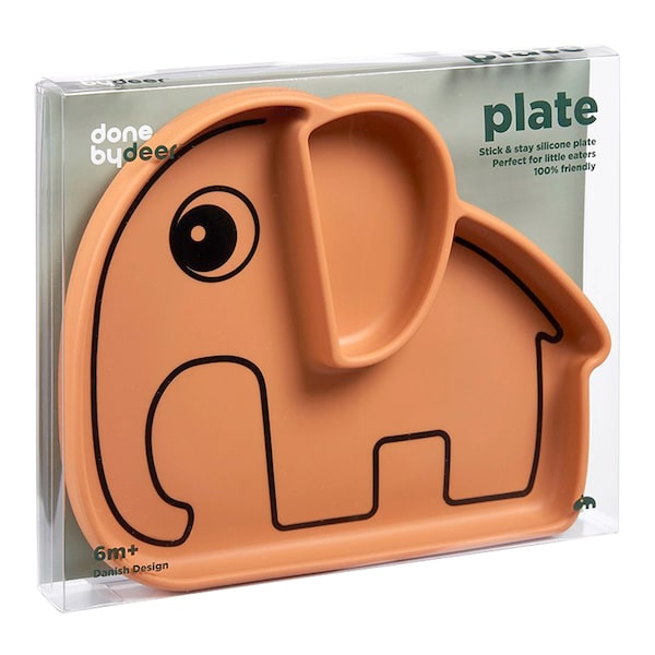 babywalz Done by DeerEsslernteller Silikon Elefant Elphee senfgelb Outlet