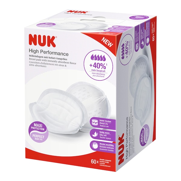 babywalz NUK60er-Pack Stilleinlage High Performance