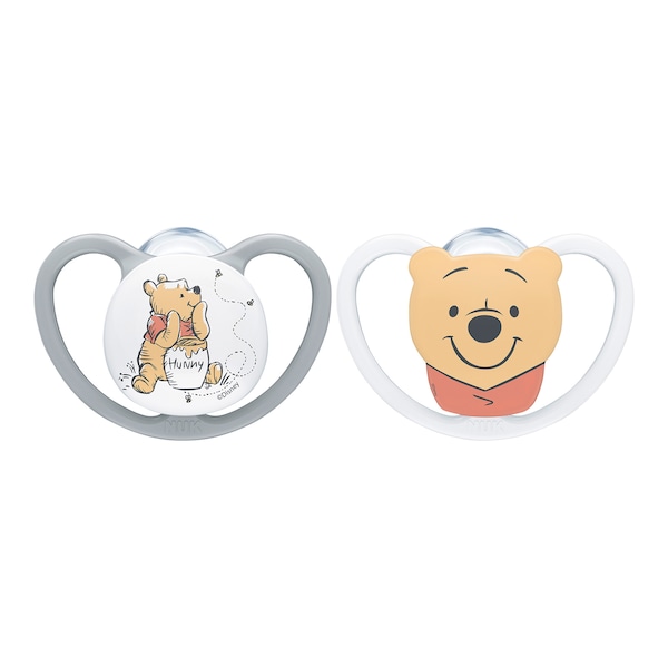 babywalz NUK - DISNEY WINNIE PUUH2er-Pack Schnuller Space 6-18M