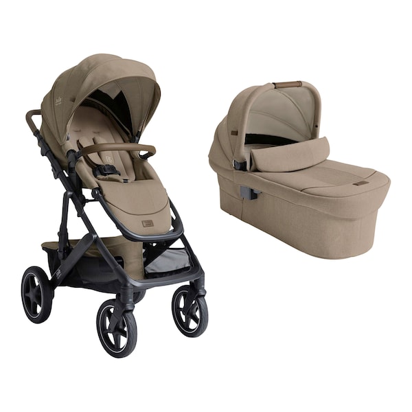 babywalz Joie - signatureKombikinderwagen Vinca inkl. Tragewanne Ramble XL sandstone