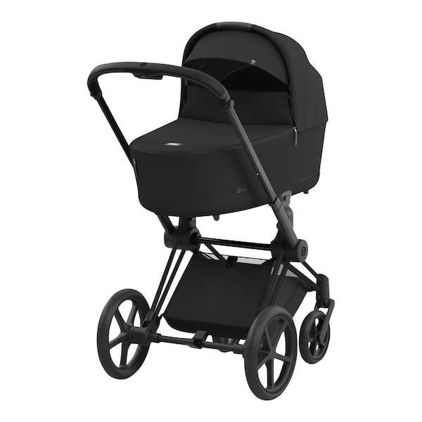 babywalz Cybex - PLATINUMKombikinderwagen PRIAM Comfort Bundle matt black / sepia black