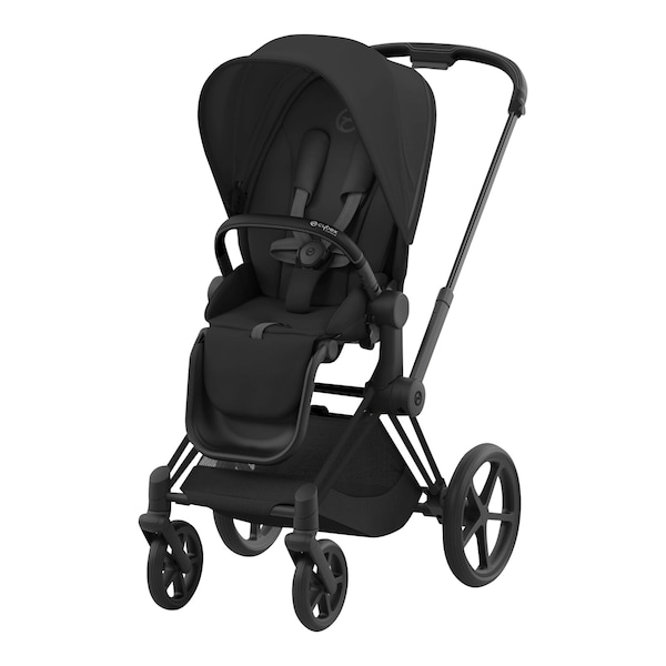 babywalz Cybex - PLATINUMKombikinderwagen PRIAM Comfort Bundle matt black / sepia black Preisnachlass