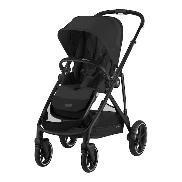 babywalz Cybex - GOLDKombikinderwagen Gazelle S black / moon black Cyber Monday