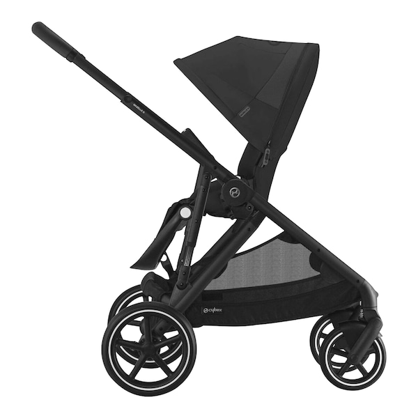 babywalz Cybex - GOLDKombikinderwagen Gazelle S black / moon black Cyber Monday