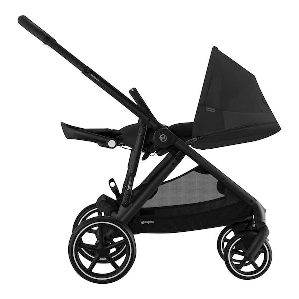babywalz Cybex - GOLDKombikinderwagen Gazelle S black / moon black Cyber Monday