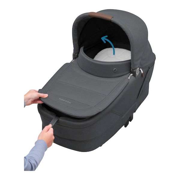 babywalz Maxi-CosiKombikinderwagen Oxford Plus twillic graphite Vatertagsangebot