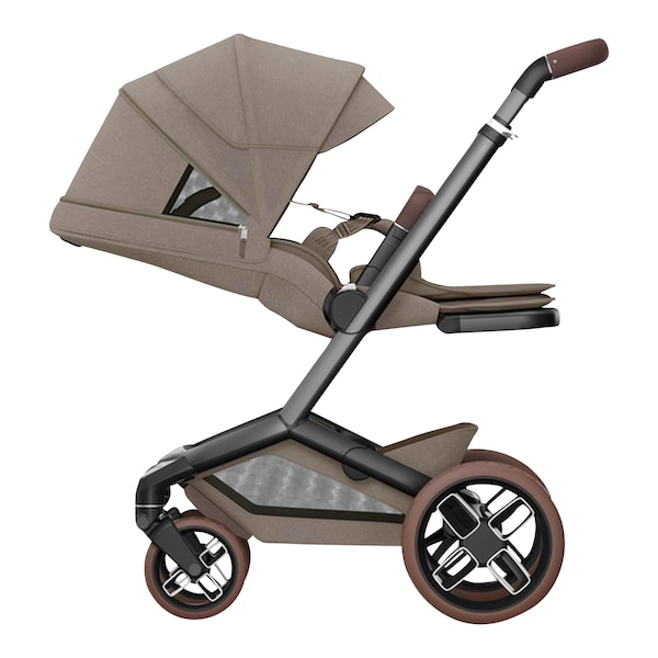 babywalz Maxi-Cosi - PremiumKombikinderwagen Fame twillic truffle Valentinstagsangebot