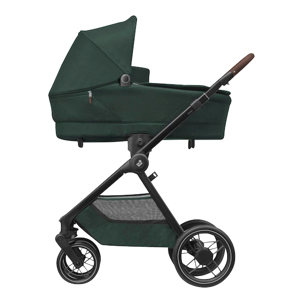 babywalz Maxi-CosiKombikinderwagen Oxford+ Travel-Set inkl. Babyschale Pebble 360 Pro 2 und Isofix-Basis FamilyFix 360 Pro twillic green Jubiläumsangebot