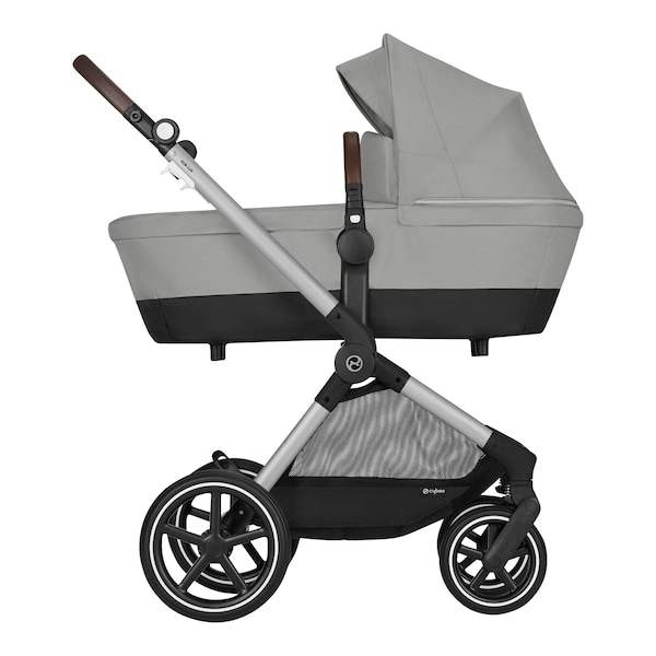 babywalz Cybex - GOLDKombikinderwagen Eos Lux Trio-Set inkl. Babyschale Aton B2 i-Size stone grey Zeitlich begrenztes Angebot