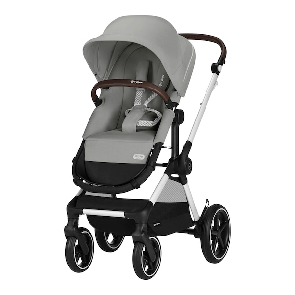 babywalz Cybex - GOLDKombikinderwagen Eos Lux Trio-Set inkl. Babyschale Aton B2 i-Size stone grey Zeitlich begrenztes Angebot