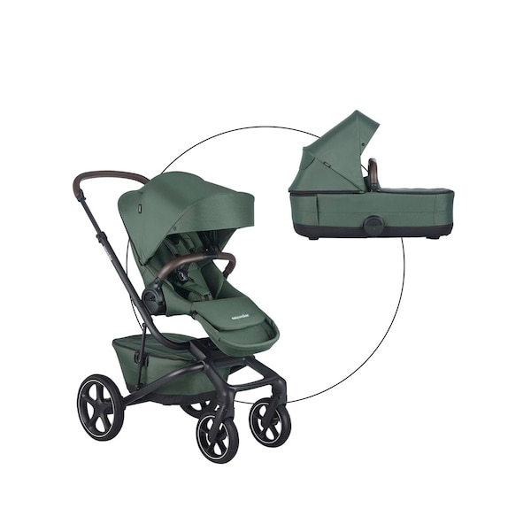 babywalz EasywalkerKombikinderwagen Jimmey Bundle pine green