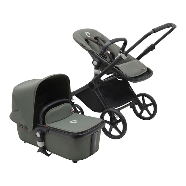 babywalz Bugaboo - Fox CubKombikinderwagen black / forest green