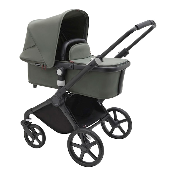 babywalz Bugaboo - Fox CubKombikinderwagen black / forest green Begrenzte Freigabe