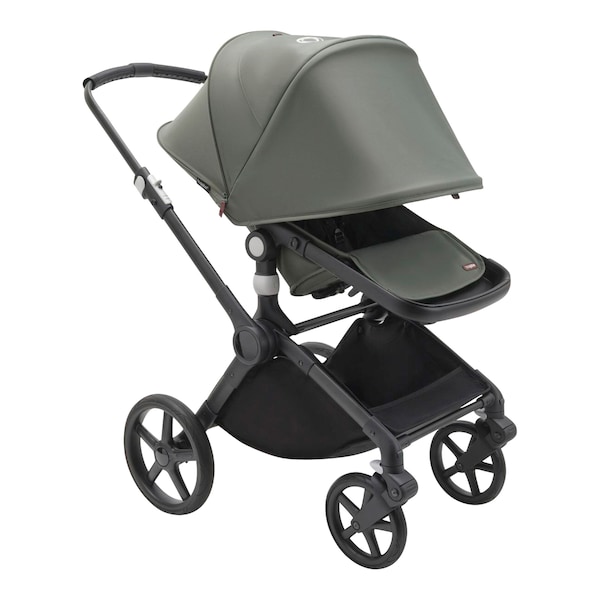babywalz Bugaboo - Fox CubKombikinderwagen black / forest green Begrenzte Freigabe