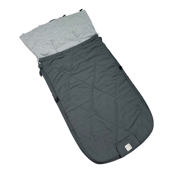 babywalz KaiserSommerfußsack AURORA dark grey Letzte 3 Tage