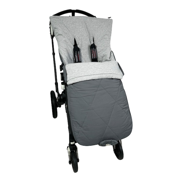 babywalz KaiserSommerfußsack AURORA dark grey Letzte 3 Tage