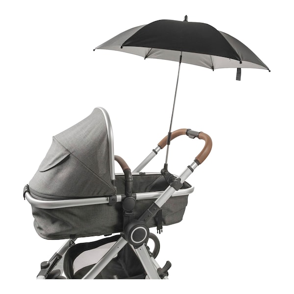 babywalz babycabUniversal Sonnenschirm für Kinderwagen schwarz Nur noch ein Tag übrig