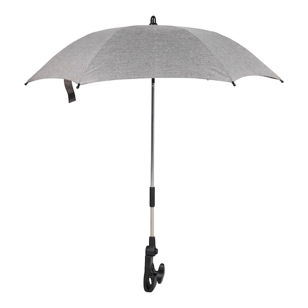 babywalz babycabUniversal Sonnenschirm für Kinderwagen grau melange