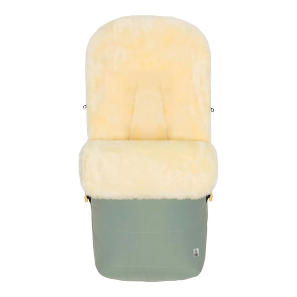 babywalz babycabWinterfußsack Lammfell Lille für Kinderwagen Buggy salbei