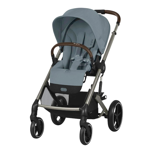 babywalz Cybex - GOLDKinderwagen BALIOS S LUX taupe / stormy blue