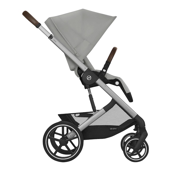 babywalz Cybex - GOLDKinderwagen BALIOS S LUX silver / stone grey Heißer Verkauf