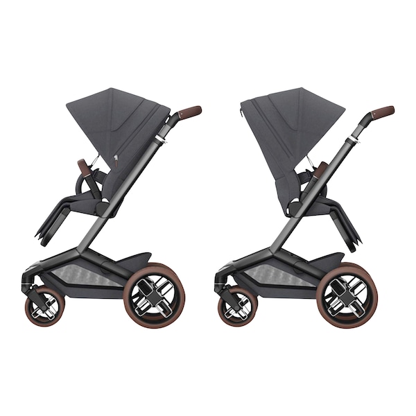 babywalz Maxi-Cosi - PremiumKinderwagen Fame twillic graphite Große Rabatte