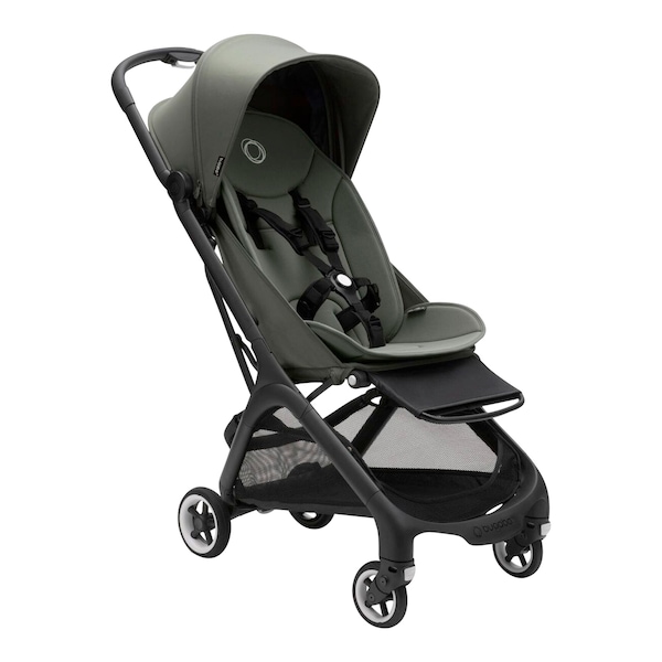 babywalz BugabooBuggy Butterfly black / forest green VIP-Rabatte