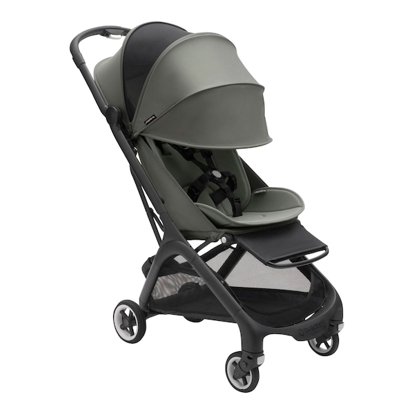 babywalz BugabooBuggy Butterfly black / forest green VIP-Rabatte