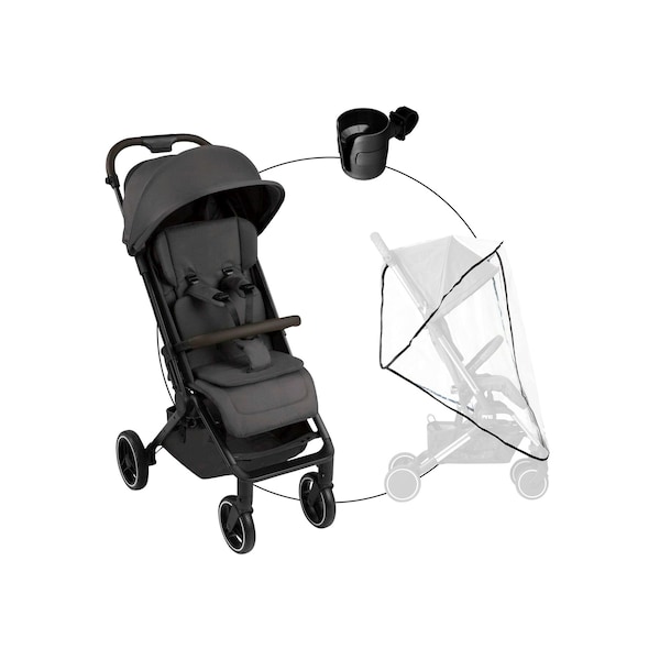 babywalz ABC DesignBuggy Ping 3 Trekking inkl. Becherhalter und Regenschutz
