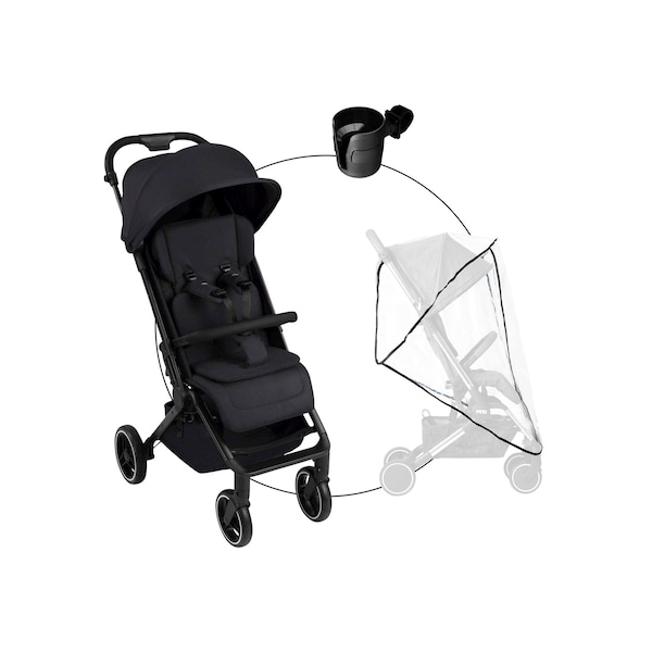 babywalz ABC DesignBuggy Ping 3 Trekking inkl. Becherhalter und Regenschutz