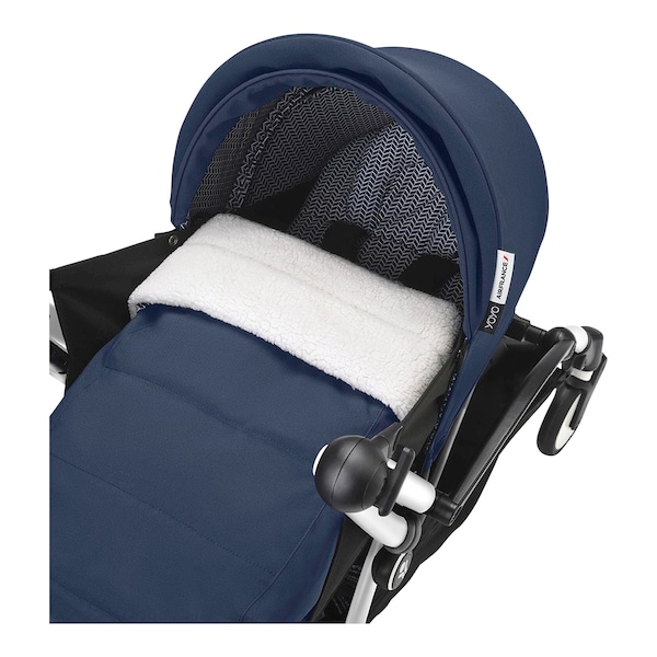 babywalz Stokke® - YOYO3Buggy inkl. Neugeborenenset black / air france blue Begrenzt auf 3 Tage