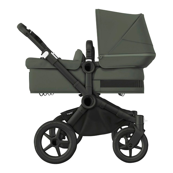babywalz Bugaboo - DONKEY 5Zwillings- und Geschwisterwagen Bundle Twin black / forest green Angebote
