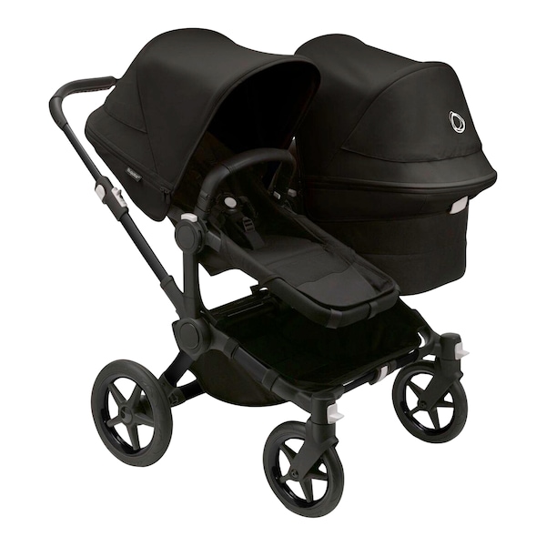 babywalz Bugaboo - DONKEY 5Geschwisterwagen Bundle Duo black / midnight black