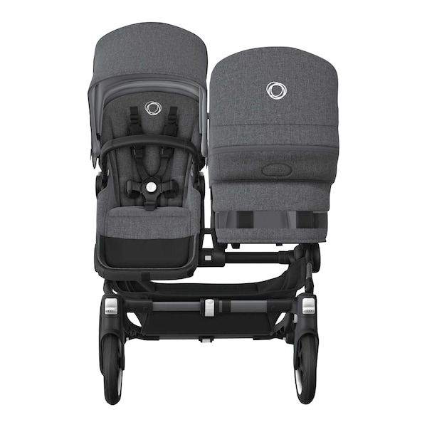 babywalz Bugaboo - DONKEY 5Geschwisterwagen Bundle Duo graphite / grey melange Meist gekauft