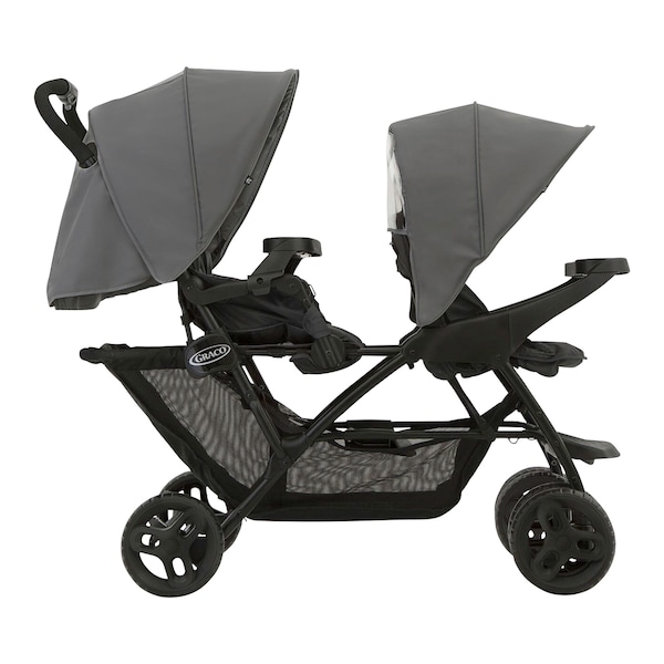 babywalz GracoGeschwisterwagen Stadium Duo titanium Fabrik Onlineshop