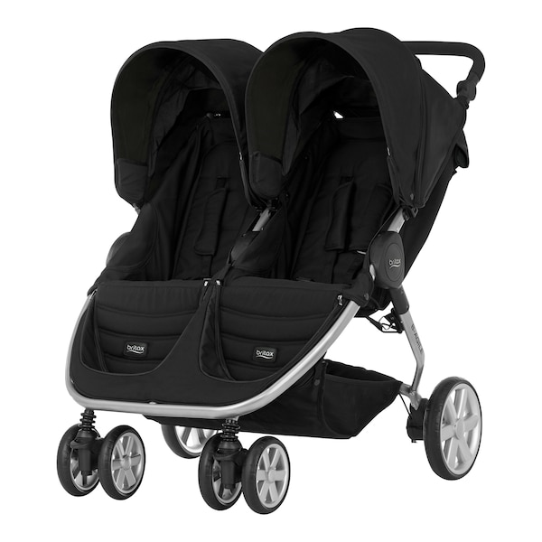 babywalz Britax Römer - SelectZwillings- und Geschwisterbuggy B-AGILE DOUBLE Cosmos Black