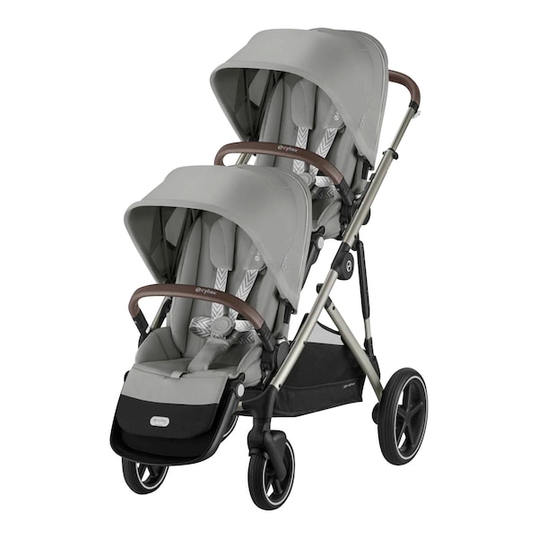 babywalz Cybex - GOLDGeschwistersitz für Gazelle S silver / stone grey Begrenztes Angebot