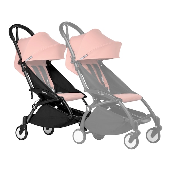 babywalz BabyzenErweiterungsset YOYO connect für YOYO2 zum Doppelkinderwagen schwarz