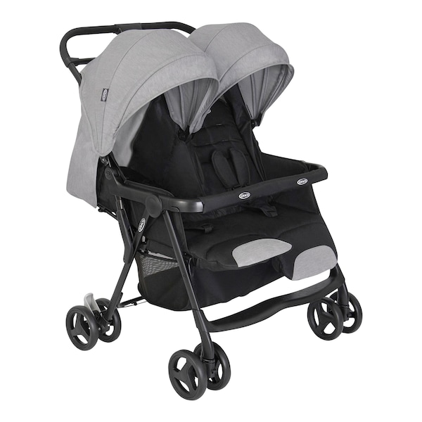 babywalz GracoGeschwisterwagen Duorider steeple gray Osterangebot