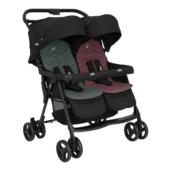 babywalz JoieZwillingsbuggy Aire Twin shale