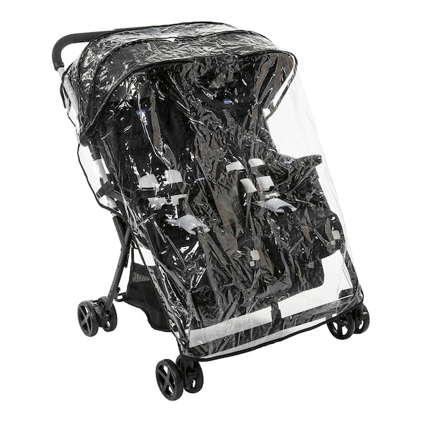 babywalz ChiccoZwillingsbuggy Ohlalà Twin black night Valentinstagsangebot