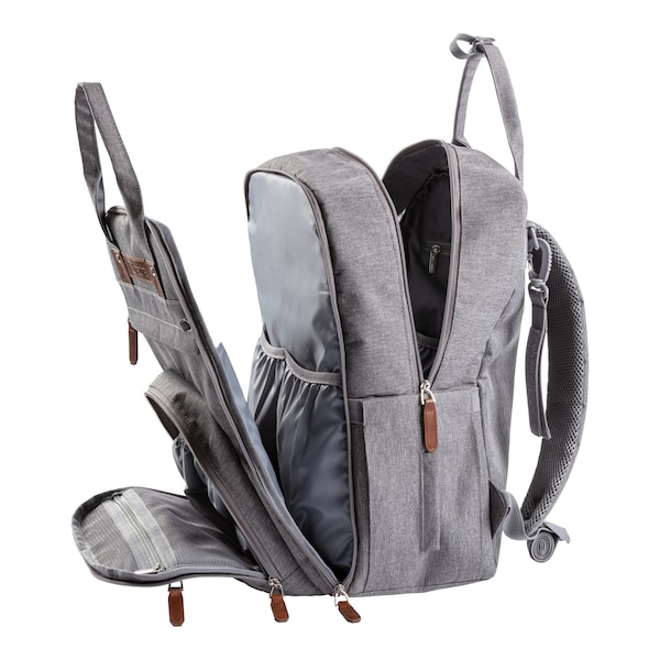babywalz 2heartsWickelrucksack Functional grau Kostenloser Versand international