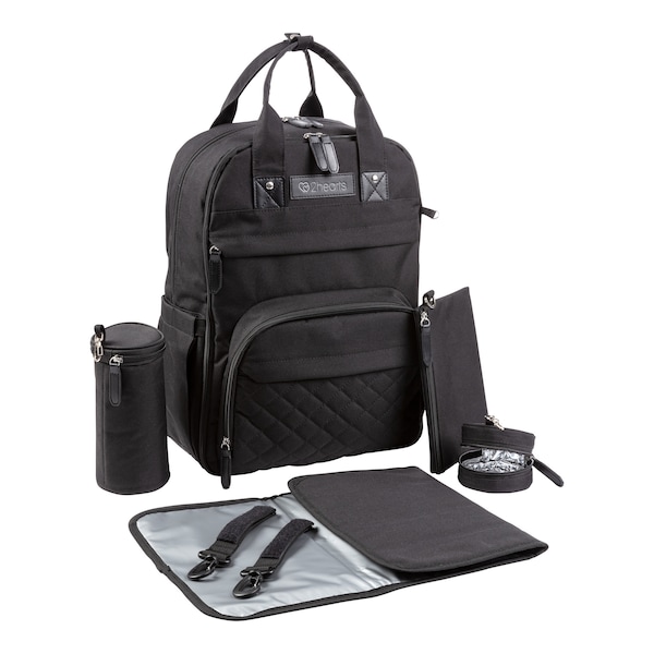 babywalz 2heartsWickelrucksack Functional schwarz Speichern exportieren