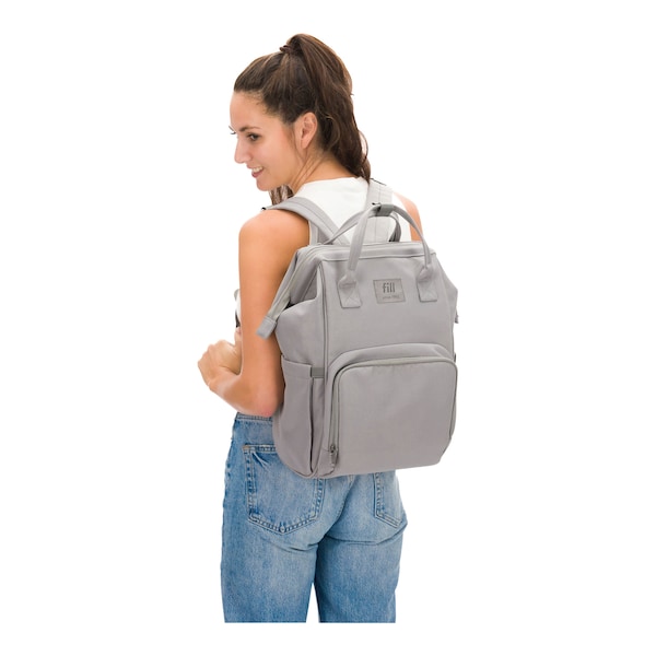 babywalz FillikidWickelrucksack Barcelona stone grey 50% Rabatt für begrenzte Zeit