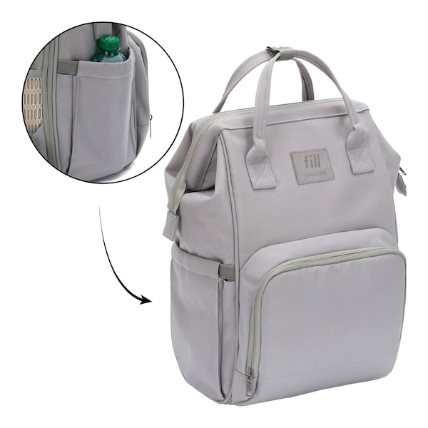 babywalz FillikidWickelrucksack Barcelona stone grey 50% Rabatt für begrenzte Zeit