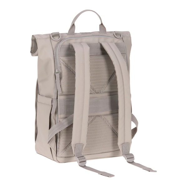babywalz LässigWickelrucksack Rolltop Up taupe Limitierter Zeitrabatt
