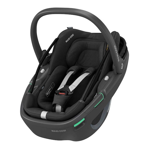 babywalz Maxi-CosiBabyschale Coral 360 i-Size Bundle inkl. Isofix-Basis FamilyFix 360 essential black Black Friday