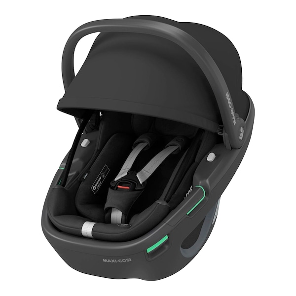 babywalz Maxi-CosiBabyschale Coral 360 i-Size Bundle inkl. Isofix-Basis FamilyFix 360 essential black Black Friday
